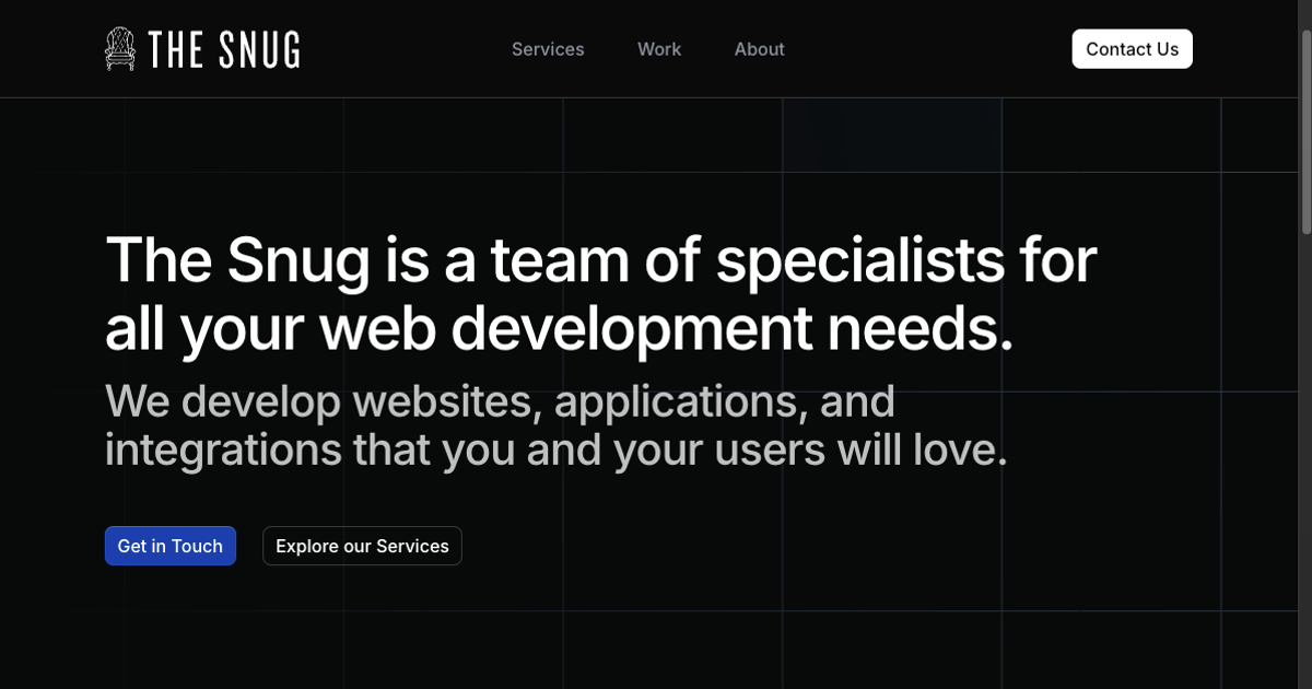 Your Expert Web Development Team in Los Angeles | The Snug, LLC